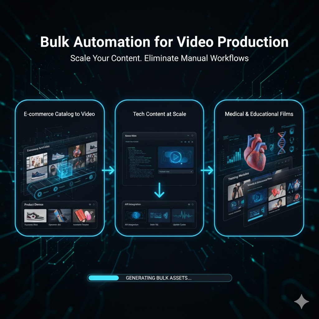 Bulk Automation for Video Production